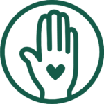 Nuthatch Naturals Hand Heart Icon