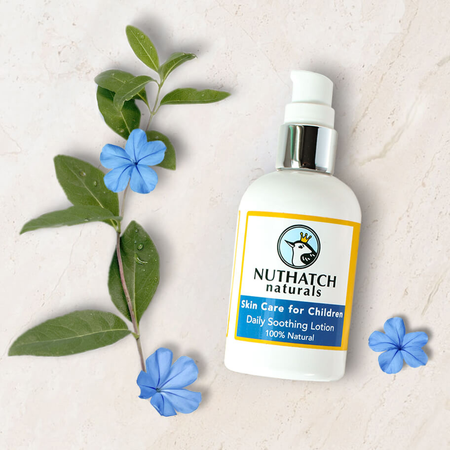 Nuthatch Naturals with flowers
